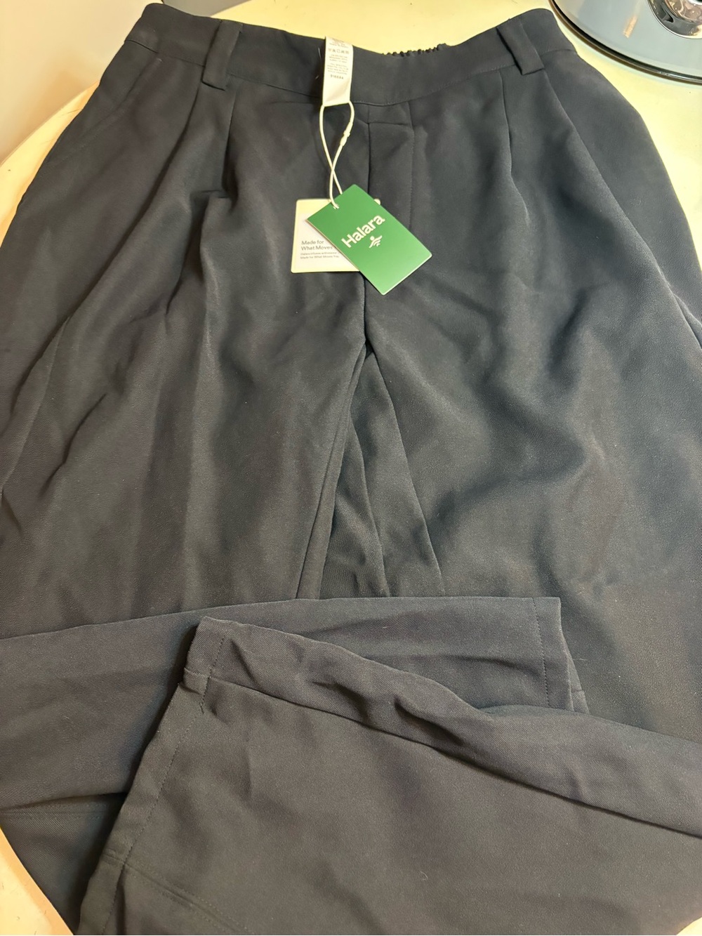 Halara Flex™ Mid Rise Pocket Barrel Leg Work Pants